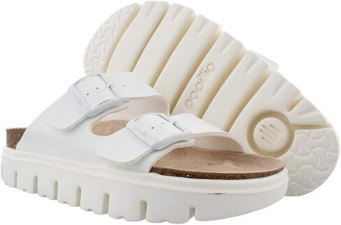 Birkenstock Women's Arizona Platform White Birkoflor 37 N in Kuwait