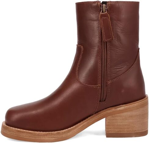 Dingo Women's Roxy Round Toe Block Zippered Western Boot in Saudi Arabia