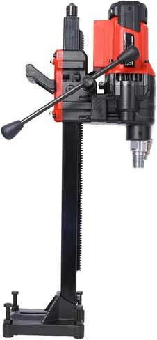 Diamond Core Drilling Machine, 9.4-inch Wet & Dry Concrete Core Drill with Stand, 700RPM Speed, Powerful 3200W Motor in Saudi Arabia