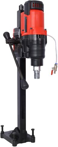 Diamond Core Drilling Machine, 9.4-inch Wet & Dry Concrete Core Drill with Stand, 700RPM Speed, Powerful 3200W Motor in Saudi Arabia