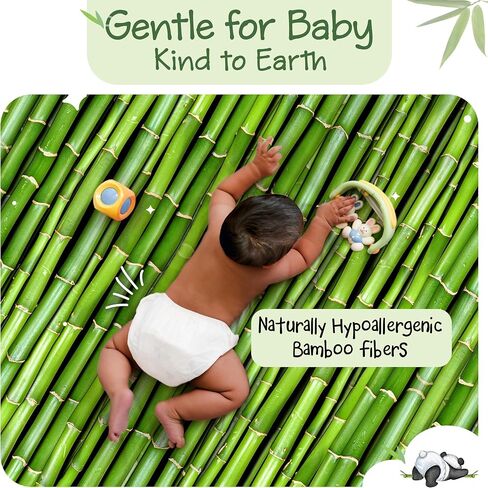 Bamboo Baby Diapers, Totally Chlorine Free for Sensitive Skin for Newborns to XXL. Hypoallergenic & Non Toxic Eco Friendlier Plant-Based Materials. TCF Medium Size 2 to 3 Diapers (32 ct) in Saudi Arabia