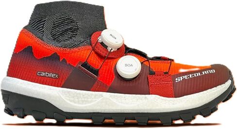 SPEEDLAND GL: SVT Trail Running Shoes - Super HTPU HTPU MIDAM FOAM MIDOSOLE ، SHOND FISTIF FIT DIAL SYSTEM ، MICHELIN 6.5 ملم نعل من الألياف الليفية ، الجزء العلوي المتماسك هندسي in Kuwait