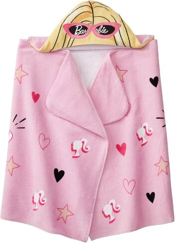 Barbie Bath/Pool/Beach Cotton Hooded Towel Wrap, 24 in x 50 in in Saudi Arabia