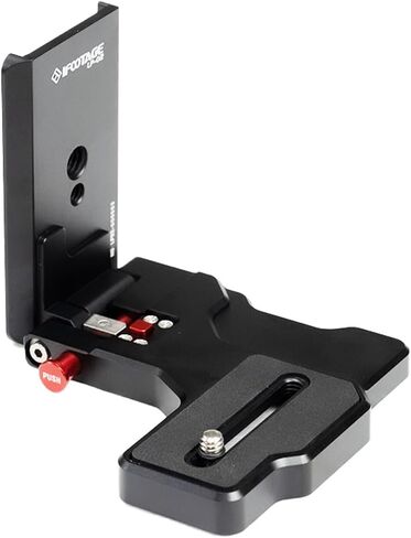 Ifootage Camera L Bracket LP-02 ، LAPE LAPE FASE ERIGHTE PLATE ، 1/4 "و 3/8" ، واجهة مسبقة 50 مم للترايبود والكاميرا تلاعب in Saudi Arabia