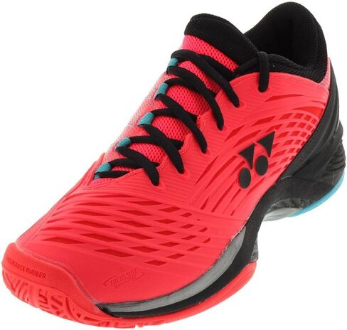 Yonex Power Cushion FusionRev 2 (SHTFR2EX) أحذية التنس (المرجان الأحمر) 8.5 الولايات المتحدة in Saudi Arabia