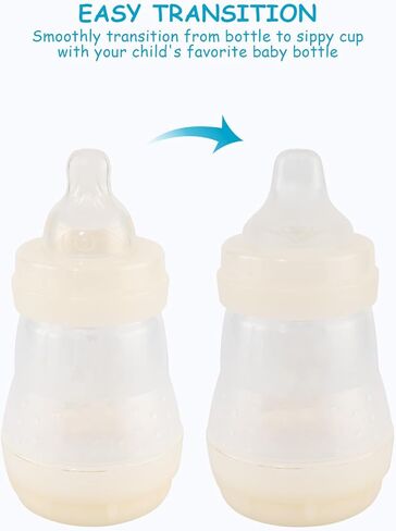 حلمات كوب Sippy لزجاجات Mam Baby ، ناعم 100 ٪ سيليكون حلمات صنبور spout ، تدفق متغير ، 6 م+ in Saudi Arabia
