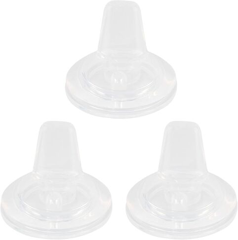 Sippy Cup Nipples for Lansinoh Baby Bottles, Soft 100% Silicone Sippy Spout Nipples, Variable Flow, 6m+, 3 Count in Saudi Arabia