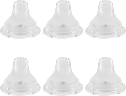 Sippy Cup Nipples for Mam Baby Bottles, Soft 100% Silicone Sippy Spout Nipples, Variable Flow, 6m+, 3 Count in Kuwait