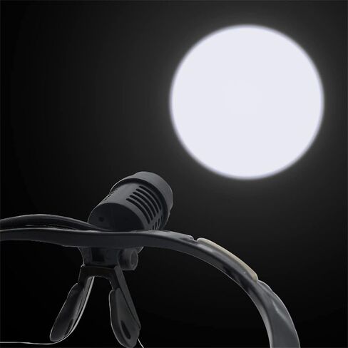 Headlight with Light Glasses Headlight Brightness Adjustable Light for ENT Examination Magnifying Glass in Saudi Arabia