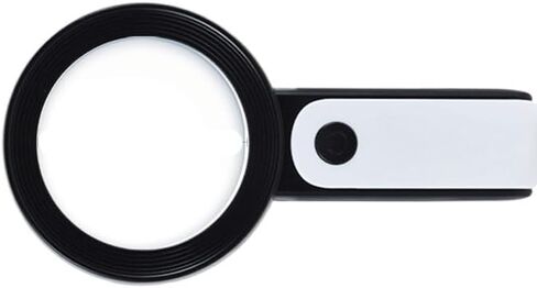 Handheld Magnifying Loupe with LED Magnifier Coins Stamps Seniors(E) in Saudi Arabia