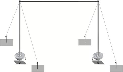 Backdrop Stand ، 6.5 قدم الارتفاع 9ft عرض التصوير الفوتوغرافي القابل للتعديل أقطاب دعم مع قاعدة مسطحة شديدة التحمل ، أنبوب الصلب المعدني المصور ومجموعة إطار الستائر للحفلات حفل زفاف عيد ميلاد in Kuwait