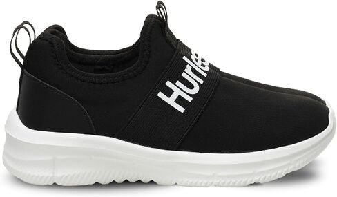 Hurley Camby Kids Slip-On Sneakers - Unisex Lightweight & Breathable Shoes for Boys & Girls - Ideal for Running, Walking & All-Day Comfort - Flexible, Durable & Stylish Sneaker for Active Kids in Kuwait