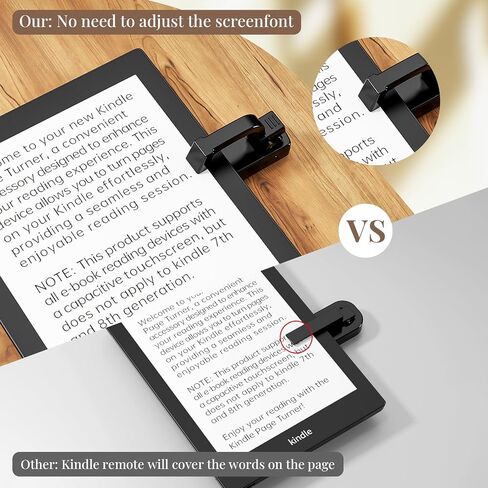 Kindle Page Turner مع سحر قابس الغبار ، صفحة التحكم عن بُعد Turner for Kindle Paperwhite Oasis Ereaders Kobo ، أقراص قراءة روايات سجل الكاميرا و Selfie-Quiet القراءة والشاشة دون عائق in Kuwait