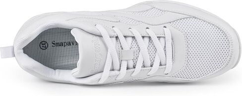 Cheer Shoes for Youth Girls White Cheerleading Athletic Dance Shoes Tennis Sneakers for Competition Sport Training in Kuwait