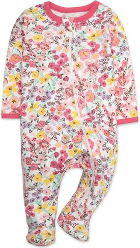 Baby Essentials Girls 4 حزمة مزخرفة وملابس حديثي الولادة الصلبة in Kuwait