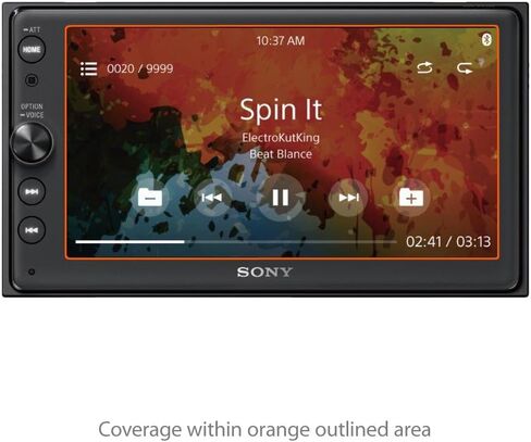 واقي شاشة Boxwave متوافق مع Sony Xav-Ax100-Cleartouch Anti-Glare (2 pack) ، جلد غير لامع مضاد للأجر in Saudi Arabia
