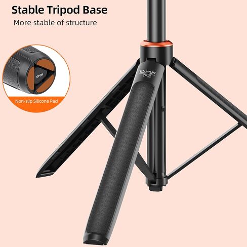 53.5 "Osmo Action 5 Pro Selfie Stick Tripod for DJI Action 4/3 ، OSMO 360 - قابلة للتمديد سفر مدونة مدونة DJI Osmo Action 5 Pro/4/3 ، DJI Osmo 360 ، DJI Osmo Pocket 3 - Osmo Action Accessories in Kuwait