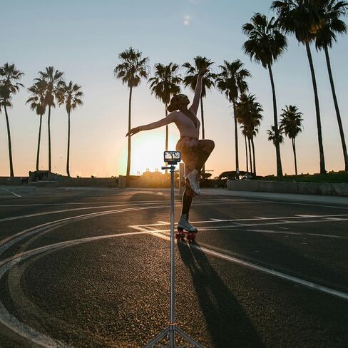 53.5 "Osmo Action 5 Pro Selfie Stick Tripod for DJI Action 4/3 ، OSMO 360 - قابلة للتمديد سفر مدونة مدونة DJI Osmo Action 5 Pro/4/3 ، DJI Osmo 360 ، DJI Osmo Pocket 3 - Osmo Action Accessories in Kuwait