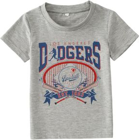 Baseball Shirt for Toddler Boy Girl Games Day T-Shirt Kids Athletic Baseball Outfit Funny Summer Graphic Tee Tops in Saudi Arabia