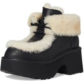 ugg نساء إزيمي الجلود الدانتيل حتى حذاء الموضة in Saudi Arabia