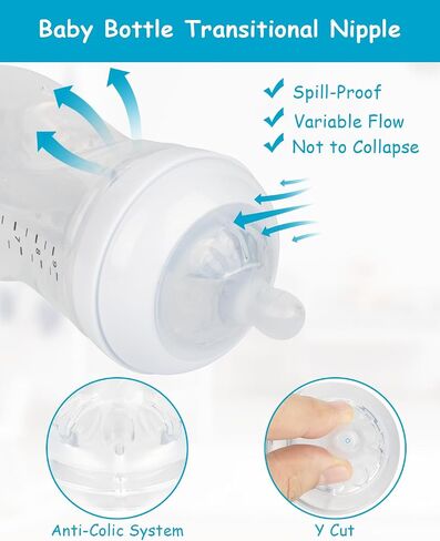 حلمة السيليكون لزجاجات الأطفال الطبيعية في Philips Avent Natural Cup Sippy Cup ، تدفق متوسط ​​(تدفق 3) ، 1 م+، 6 عدد in Saudi Arabia