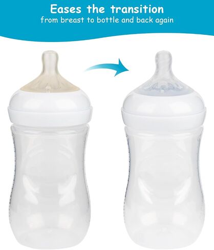 حلمة السيليكون لزجاجات الأطفال الطبيعية في Philips Avent Natural Cup Sippy Cup ، تدفق متوسط ​​(تدفق 3) ، 1 م+، 6 عدد in Saudi Arabia