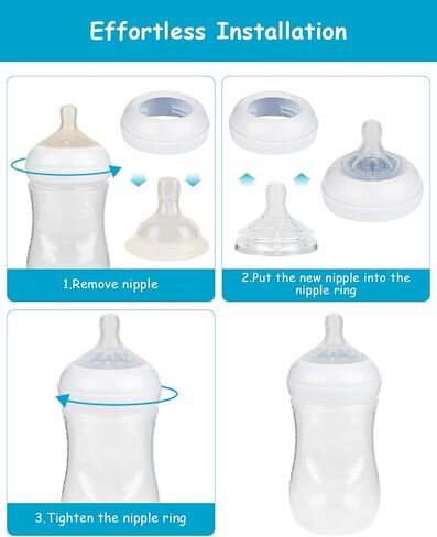 حلمة السيليكون لزجاجات الأطفال الطبيعية في Philips Avent Natural Cup Sippy Cup ، تدفق متوسط ​​(تدفق 3) ، 1 م+، 6 عدد in Saudi Arabia