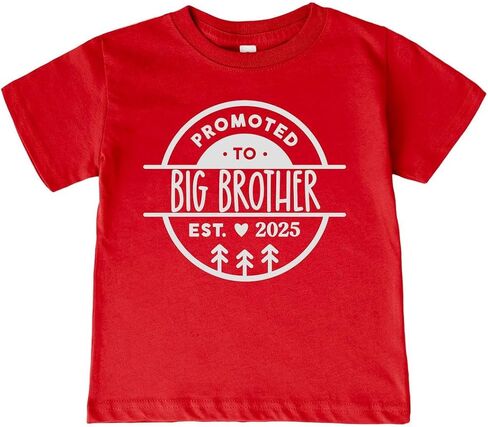 قميص Big Brother Kids ، تمت ترقيته إلى Big Brother 2025 الرضيع/Toddler/Youth T-Shirt in Kuwait