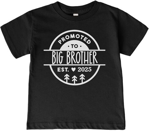 قميص Big Brother Kids ، تمت ترقيته إلى Big Brother 2025 الرضيع/Toddler/Youth T-Shirt in Kuwait