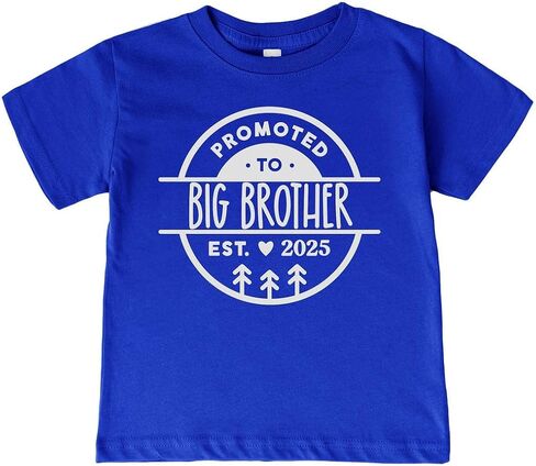قميص Big Brother Kids ، تمت ترقيته إلى Big Brother 2025 الرضيع/Toddler/Youth T-Shirt in Kuwait