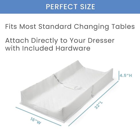 Delta Children 2-in-1 Deluxe Pillow Top Changing Pad & Portable Changing Mat, White in Saudi Arabia