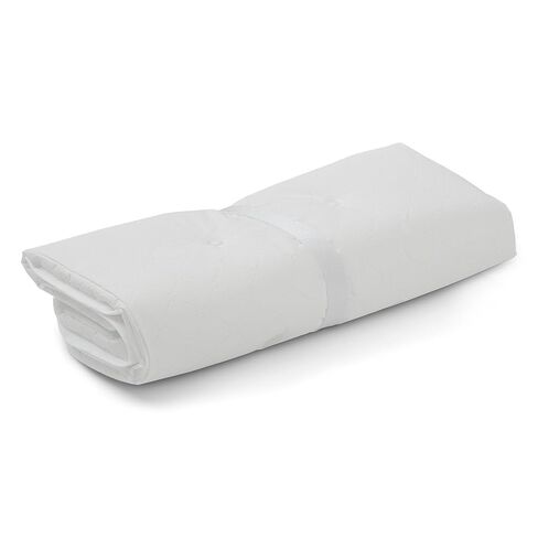 Delta Children 2-in-1 Deluxe Pillow Top Changing Pad & Portable Changing Mat, White in Saudi Arabia