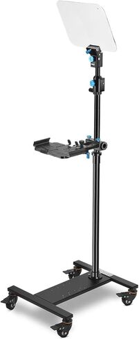 PROAIM Professional Speech Teleprompter with Telescopic Conference Stand & 60/40 Beam Splitter Glass Fits up to 17" Tablets, Laptops & Monitors. for Conferences, News, Film Production. in Saudi Arabia