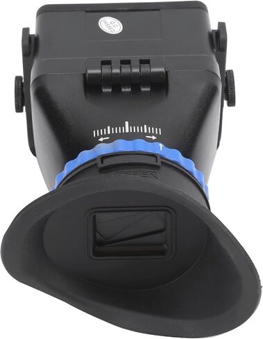 ST1 Camera Viewfinder Optical Glass 3X Magnification LCD Screen Viewfinder for 3in 3.2in Camera Camcorder Suitable for Elderly Disadvantaged Groups Black in Saudi Arabia