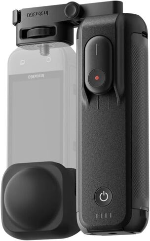 Insta360 FOMO Power Handle for X3/X4/X5 ، بطارية ضخمة 6100 مللي أمبير في الساعة ، مع Remote Bluetooth Mini القابلة للفصل in Saudi Arabia