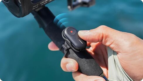 Insta360 FOMO Power Handle for X3/X4/X5 ، بطارية ضخمة 6100 مللي أمبير في الساعة ، مع Remote Bluetooth Mini القابلة للفصل in Saudi Arabia