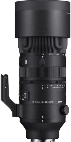 Sigma 70-200mm F2.8 DG DN OS Sports Lens for Sony E-Mount Cameras Cameras Telephoto Zoom 591965 Bundle with Deco Gear Photography Propack + Filter Kit + 64GB Card + Photo Video Accessories in Saudi Arabia