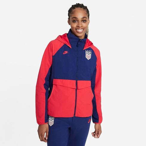 سترة كرة القدم Windrunner للسيدات من Nike US AWF in Saudi Arabia