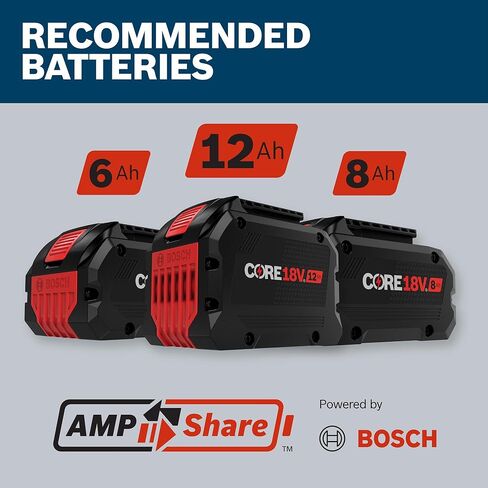 BOSCH GKW18V-26N PROFTACTOR 18V ​​7-1/4 "المقبض الخلفي منشار دائري-تقنية Biturbo بدون فرش ، 5000 دورة في الدقيقة ، تصميم مريح خفيف الوزن ، اتجاه الشفرة الأيسر ، الفرامل الإلكترونية ، منفذ الغبار (أداة عارية) in Kuwait