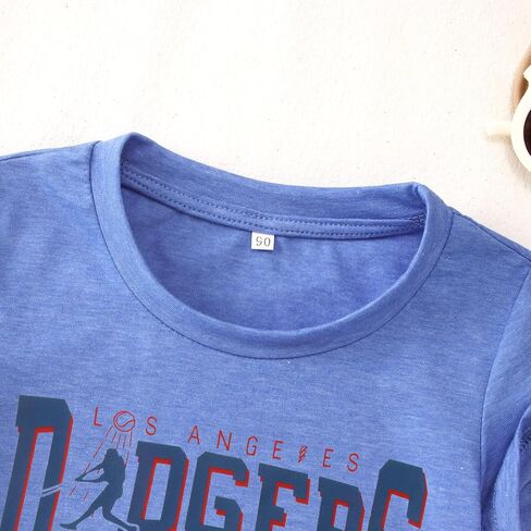 GLIGLITTR Baseball Shirt for Toddler Boy Girl Games Day T-Shirt Kids Athletic Baseball Outfit Funny Summer Graphic Tee Tops in Saudi Arabia