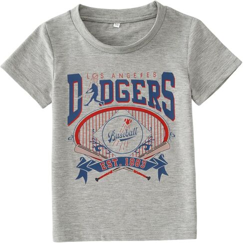 Baseball Shirt for Toddler Boy Girl Games Day T-Shirt Kids Athletic Baseball Outfit Funny Summer Graphic Tee Tops in Saudi Arabia