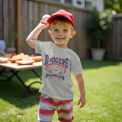 Baseball Shirt for Toddler Boy Girl Games Day T-Shirt Kids Athletic Baseball Outfit Funny Summer Graphic Tee Tops in Saudi Arabia