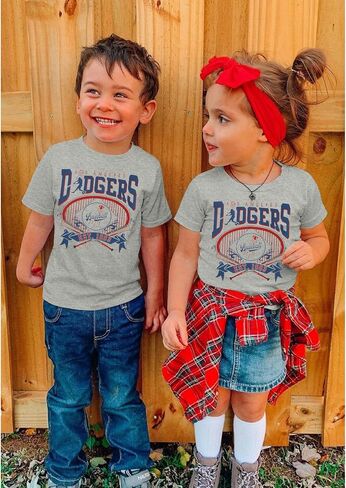 Baseball Shirt for Toddler Boy Girl Games Day T-Shirt Kids Athletic Baseball Outfit Funny Summer Graphic Tee Tops in Saudi Arabia