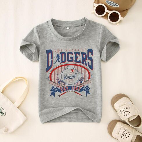Baseball Shirt for Toddler Boy Girl Games Day T-Shirt Kids Athletic Baseball Outfit Funny Summer Graphic Tee Tops in Saudi Arabia