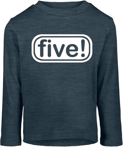 لالو ولونا خمسة! تي شيرت عيد الميلاد الخامس لطفل صغير - 5 سنوات بوي الحفلات/هدية تي شيرت in Kuwait