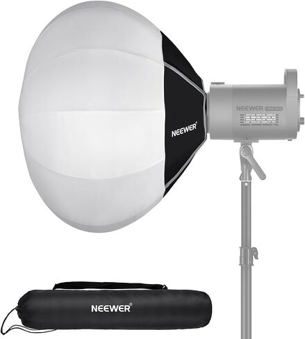 Neewer Basics Lantern Softbox ، 26 "الإصدار السريع 360 ° ناشر بوينز جبل نايلون سبيكة ناع in Saudi Arabia