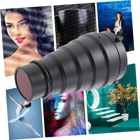 طقم أنبوب مخروطي popetpop 1set مع شبكة قرص العسل ومرشحات الضوء الإكسسوارات الاحترافية للتصوير الفوتوغرافي لمناشر فلاش Speedlight والآثار in Saudi Arabia