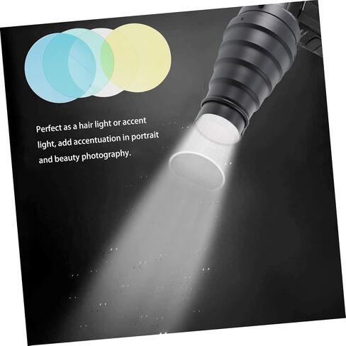 طقم أنبوب مخروطي popetpop 1set مع شبكة قرص العسل ومرشحات الضوء الإكسسوارات الاحترافية للتصوير الفوتوغرافي لمناشر فلاش Speedlight والآثار in Saudi Arabia