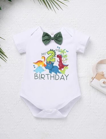 Ibtom Castle First Birthday Outfit Boy Wild 12 Month Romper Bodysuit Shorts Shorts Party Hat Heat Boy Boy Set in Kuwait