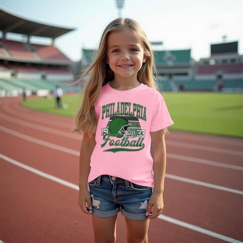 قمصان Ritatte لكرة القدم لطفلة Toddler Boys Girls Te-Shirt Fans Fans Loving Tees Kids Day Day Shirt Tops Shirt Sleeve Tops in Kuwait